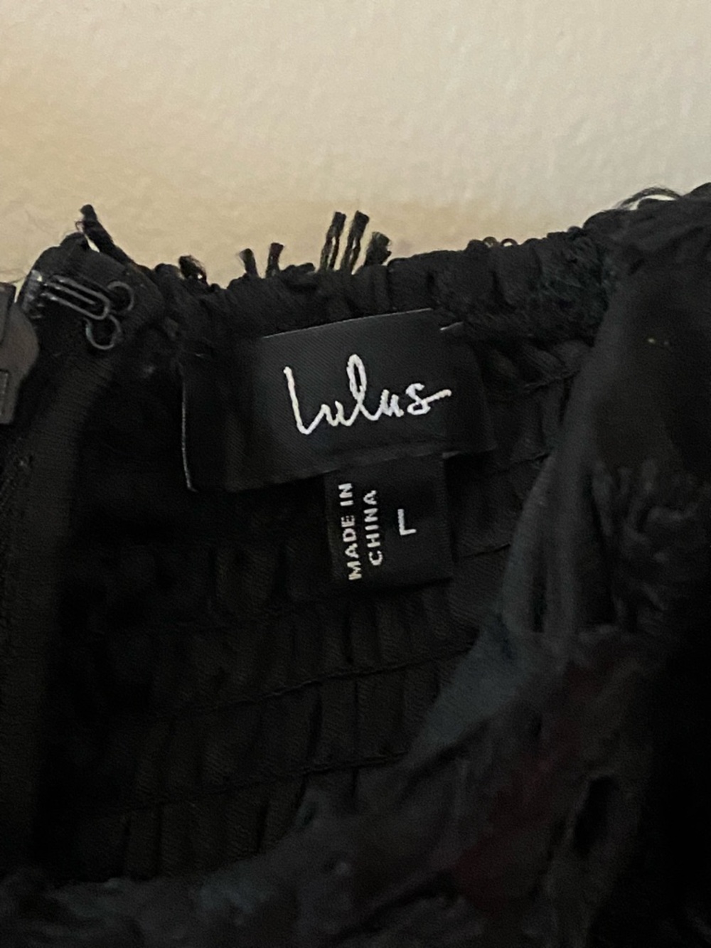 Lulus Quite Perfect Party Cocktail Black Lace embroidered strapless Midi Dress - Picture 5 of 12